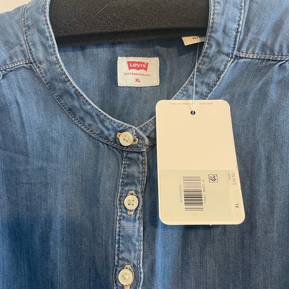 Levi’s half button tank top. - Picture 1 of 7